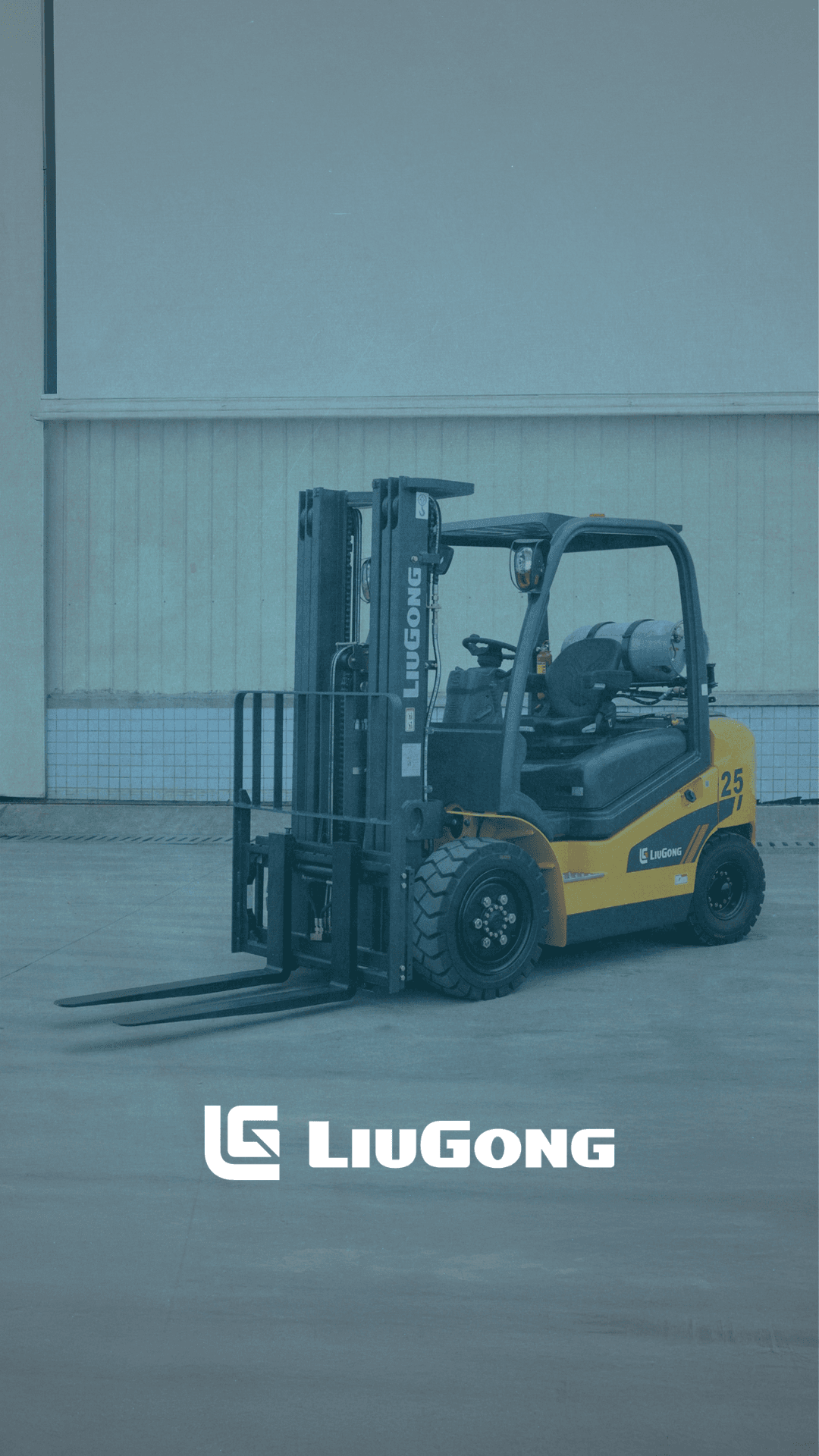 LiuGong forklift filosu